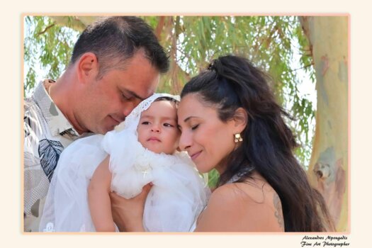 Βάπτιση στο Φλομωχόρι Μάνης Λακωνίας