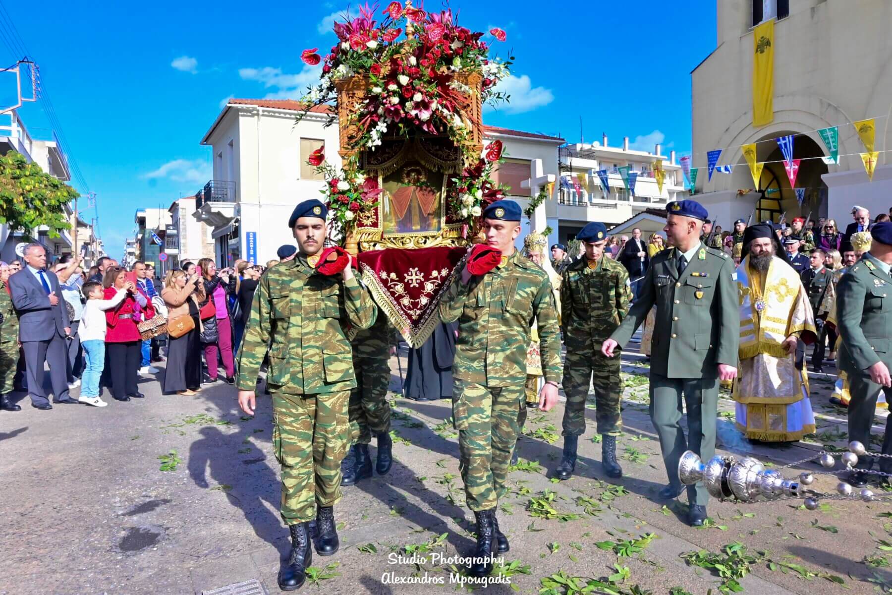 Read more about the article Η Σπάρτη τίμησε τον Πολιούχο και προστάτη της Όσιο Νίκων