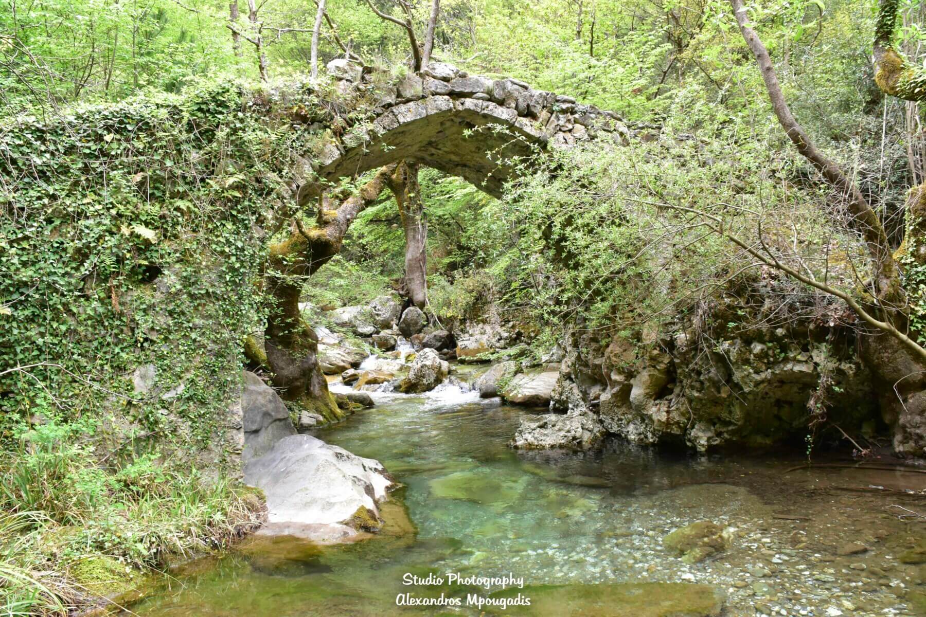 Το μονοπάτι από την Κουμουστά προς την Ιερά Μονή Γόλας στον Ταΰγετο