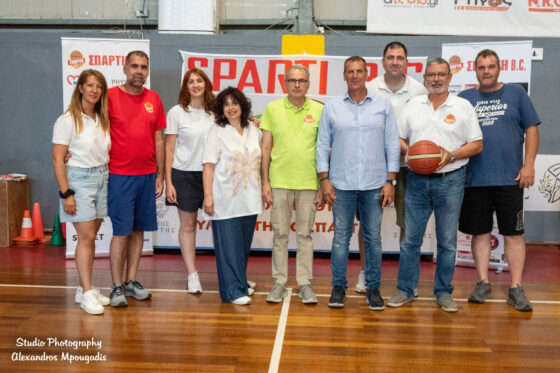 Πραγματοποιήθηκε η τελετή λήξης της Sparti B.C. στο Κλειστό Γυμναστήριο Σπάρτης